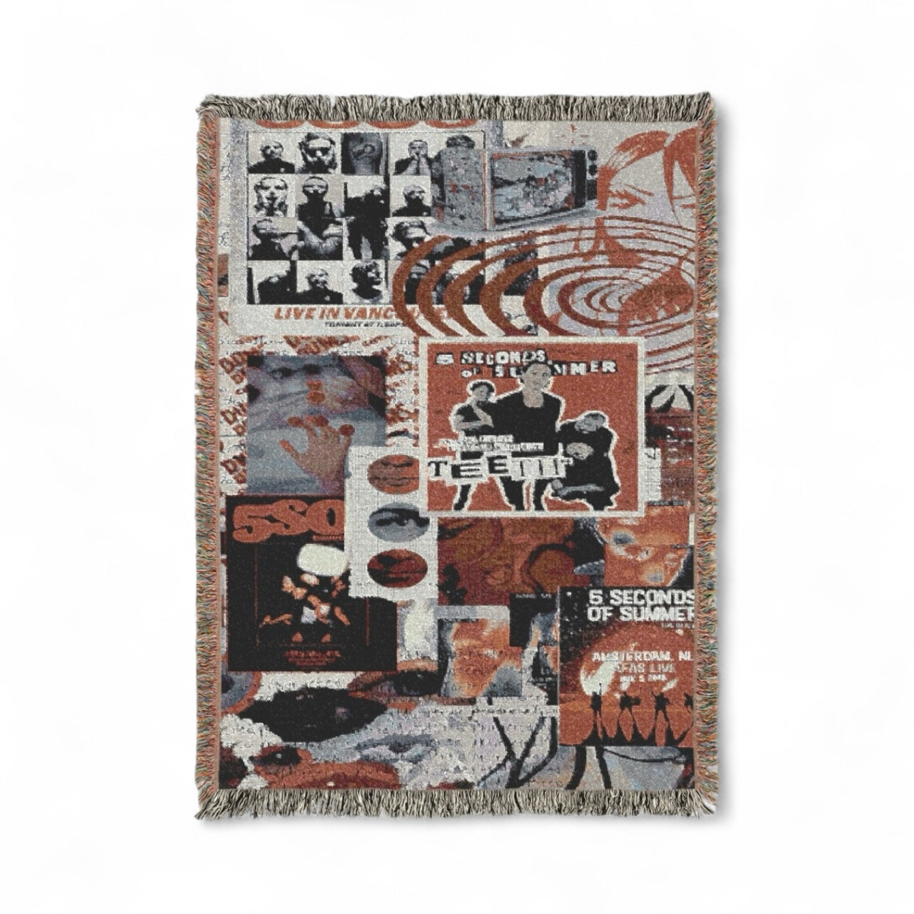 5SOS Woven Blankets