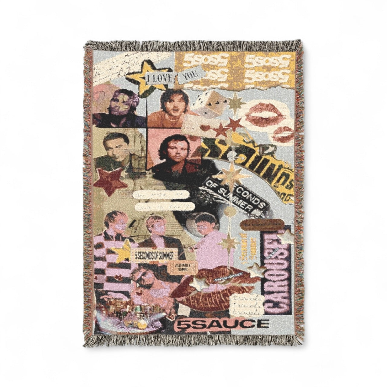5SOS Woven Blankets